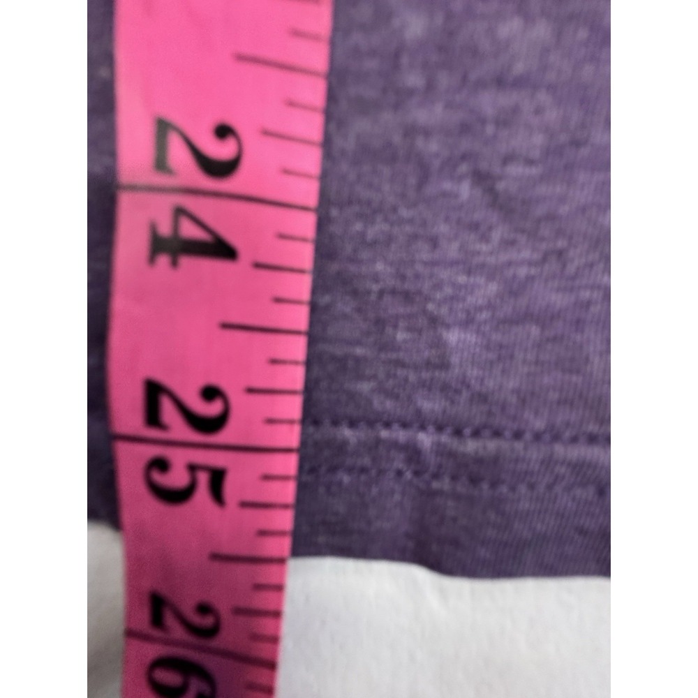 Nike Dri-FIT Men's Purple T-Shirt M Breathable Moisture Wicking Crew Neck SS - Picture 9 of 9